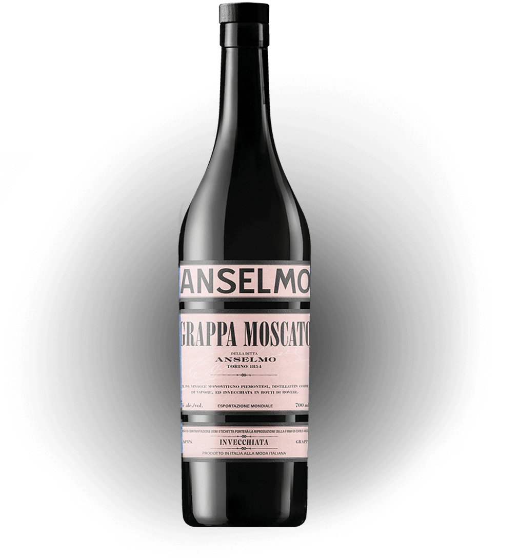 Bottiglia Grappa Moscato
